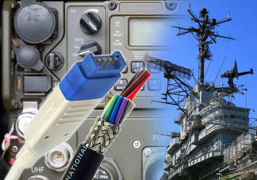 National Wire Stock Shielded Signal and Control Cables for Military